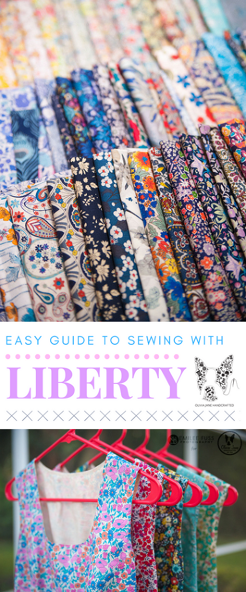 tips for sewing with Liberty 