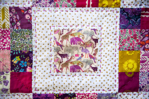 Shops Handmade Zoo Animals Quilt