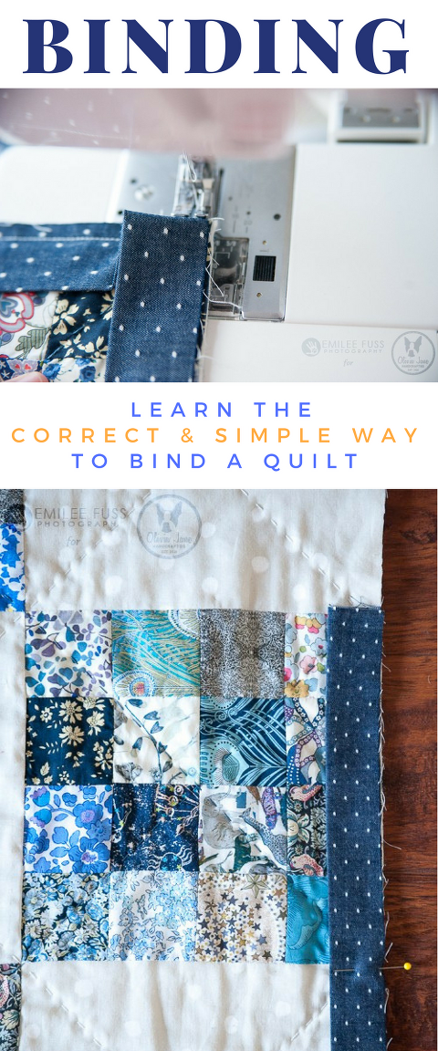 Free professional quilt binding tutorial