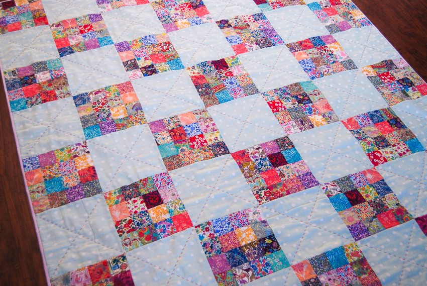 A Finished Sixteen Patch Quilt : Olivia Jane Handcrafted - Blog