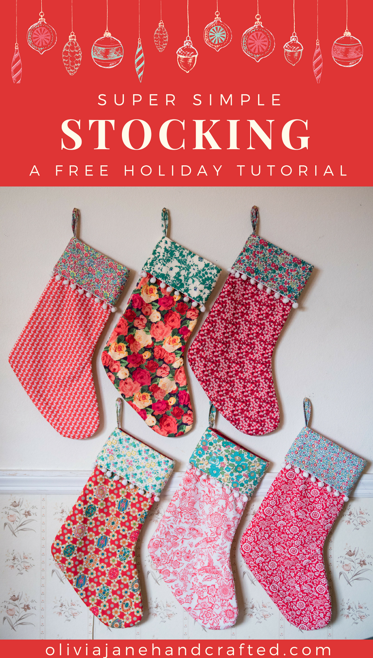 super simple stocking a free tutorial