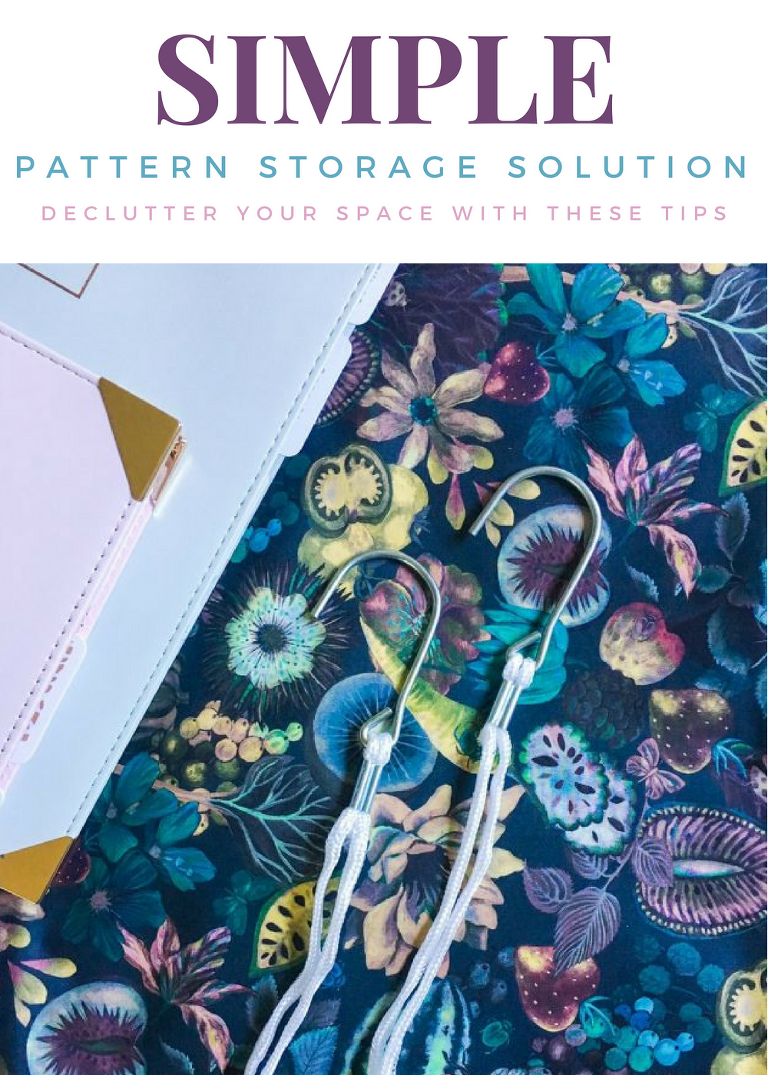 simple pattern storage and declutter