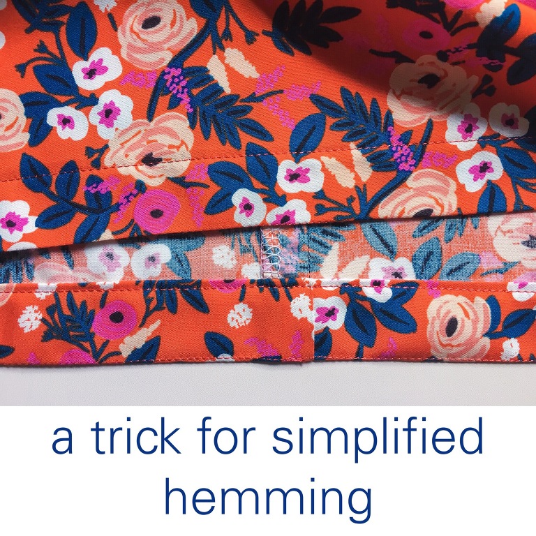 simple hemming trick