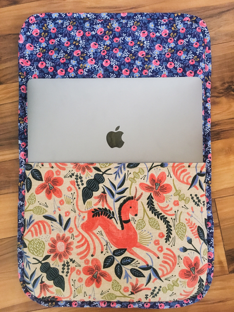 Laptop Sleeve : A Janome Tutorial : Olivia Jane Handcrafted