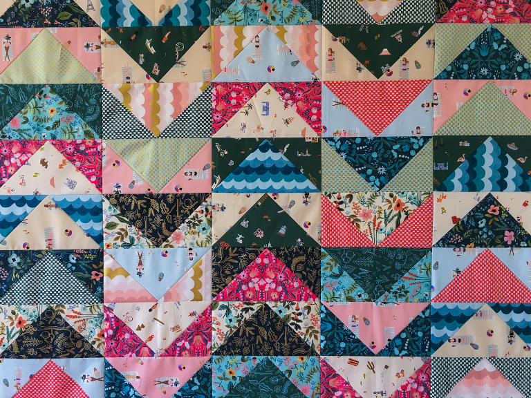 Amalfi coast summer quilt custom order