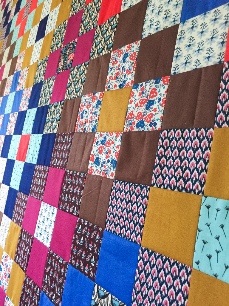 vintage inspired autumn quilt