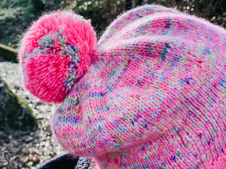 knitting with kids hat