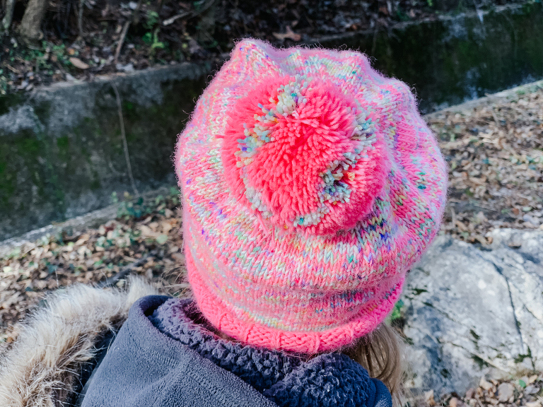 knitting with kids hat