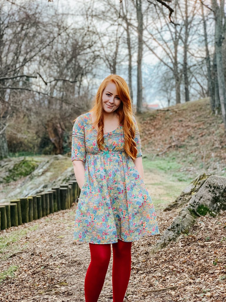 Aubepíne dress by deer and doe in Liberty lawn