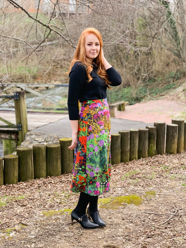 Deer and Doe Azara Skirt with Liberty of London