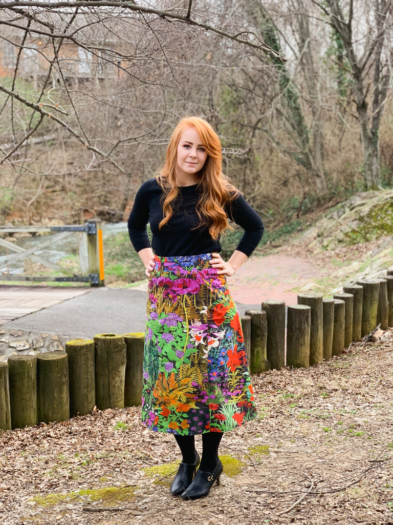 Deer and Doe Azara Skirt with Liberty of London