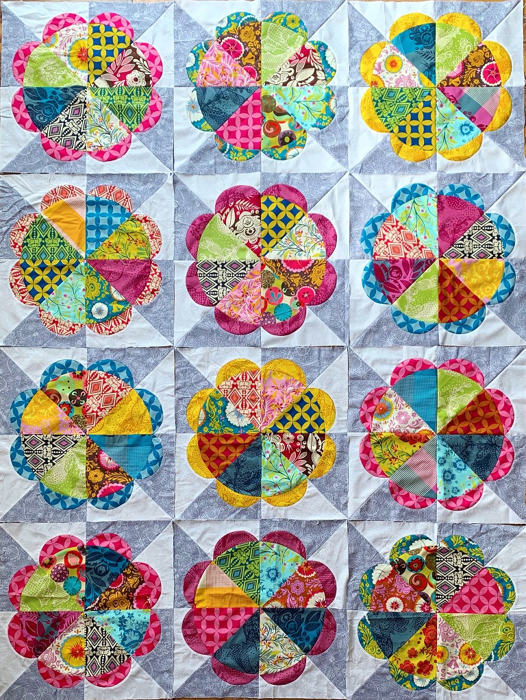 good folks gathering flowers quilt  Anna Maria Horner 