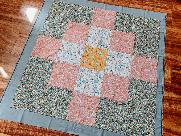 Beginner Quilt Series : baste and quilt