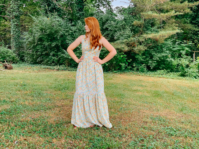 Neon Betsy boho dress diy