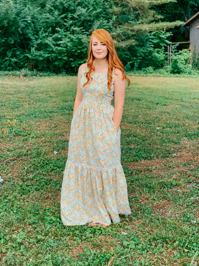 Neon Betsy boho dress diy