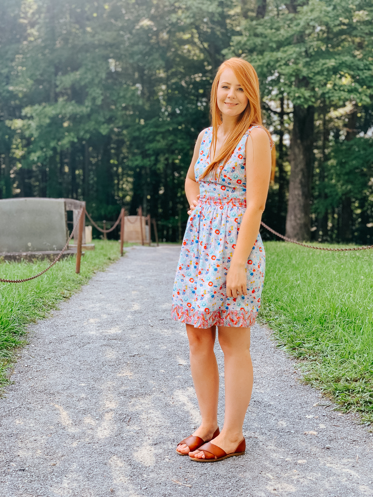 color block Liberty dress