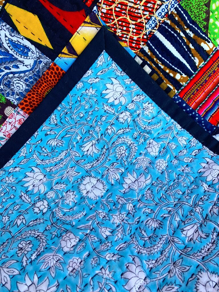 Ethnic themed shops quilt