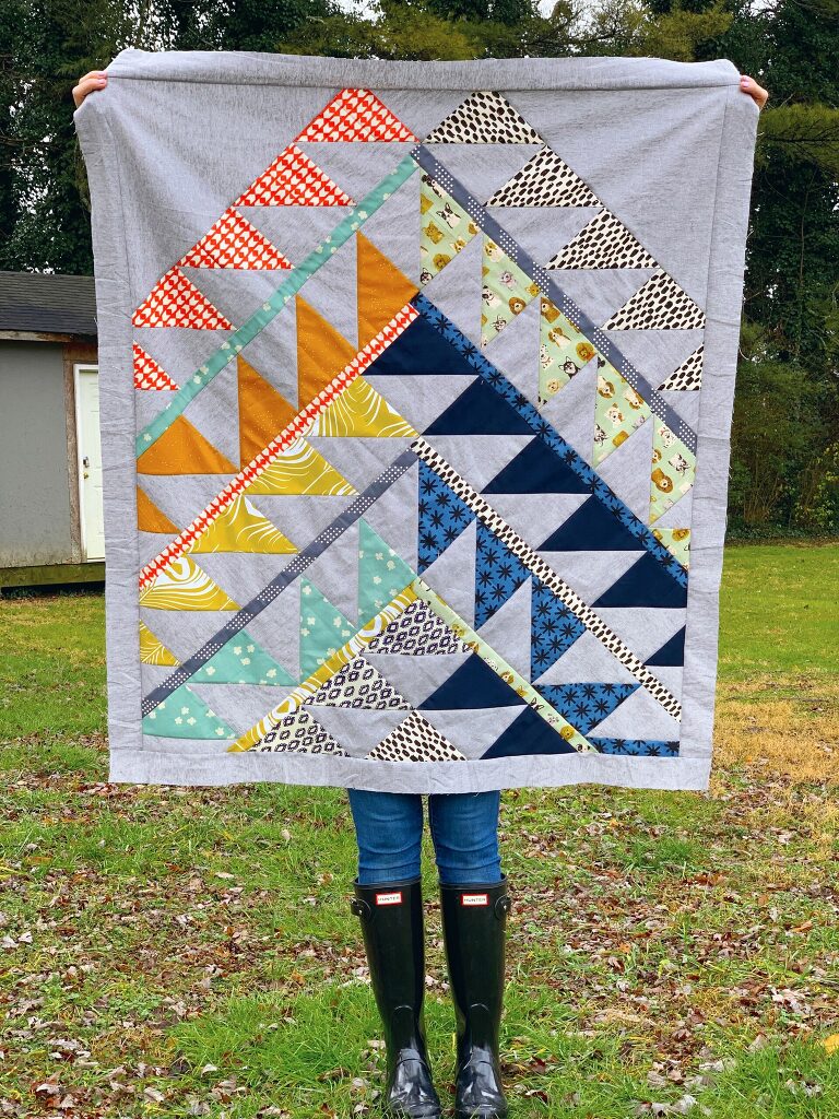 Gather Quilt sewn by Olivia Jane Handcrafted in Cotton + Steel