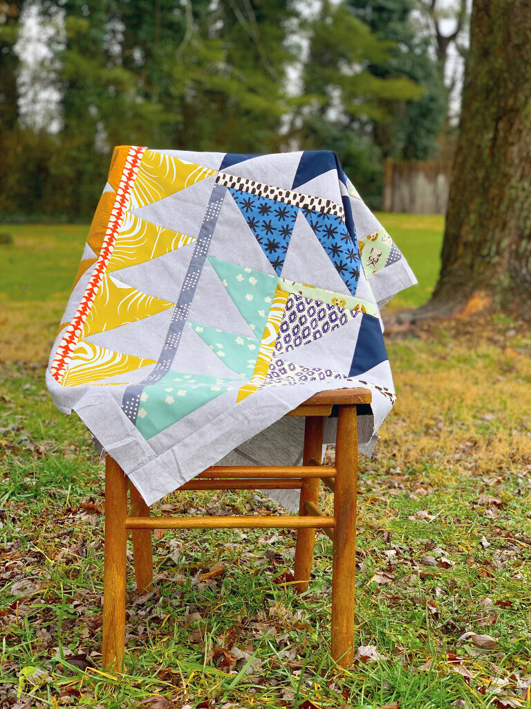 Gather Quilt sewn by Olivia Jane Handcrafted in Cotton + Steel