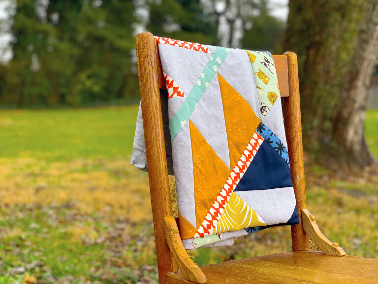 Gather Quilt sewn by Olivia Jane Handcrafted in Cotton + Steel