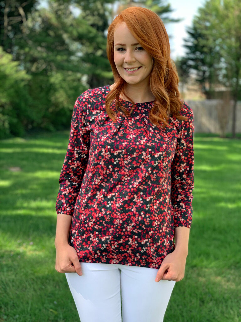 Clara Blouse in Liberty Poplin