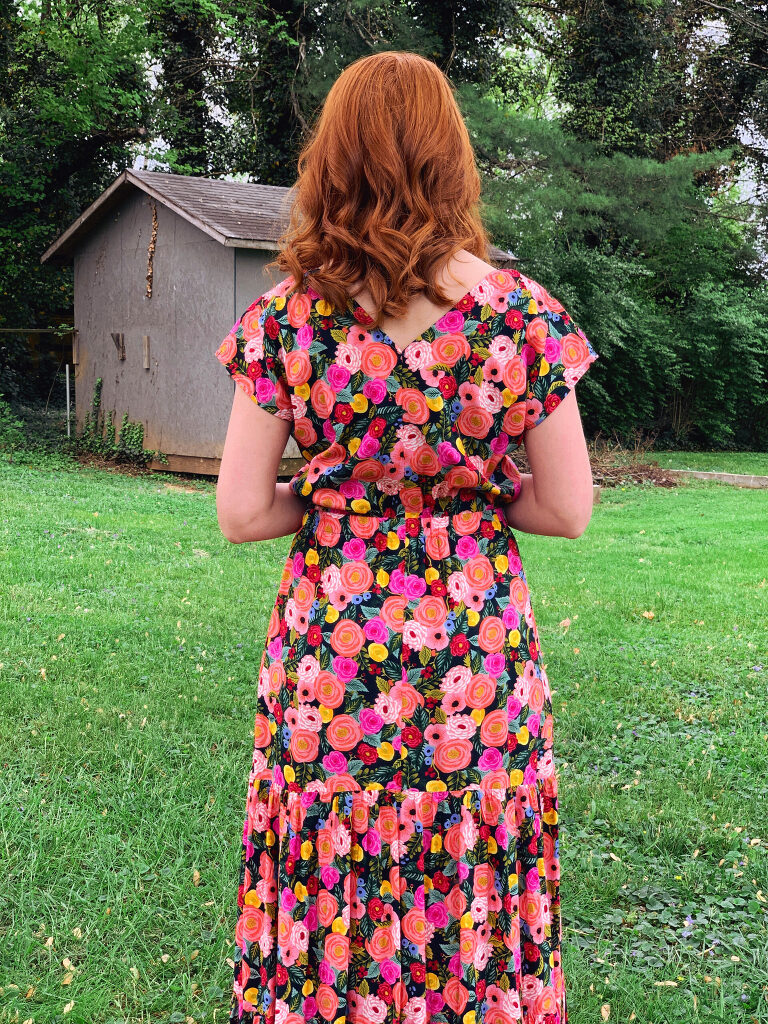 Rifle Paper co Juliet Rose rayon Kimmy Dress