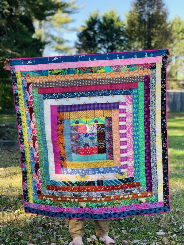 handquilted baby quilt