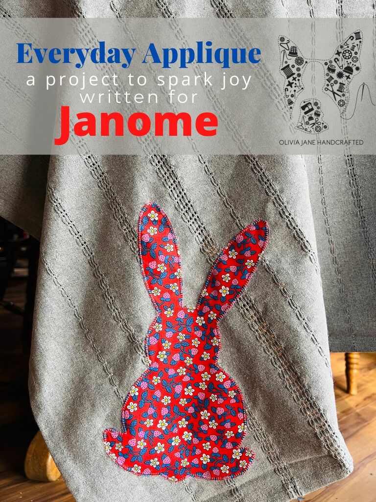 Everyday applique for Janome