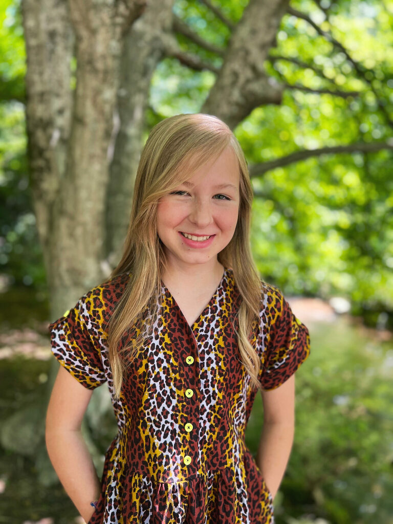 mini fringe dress in leopard print