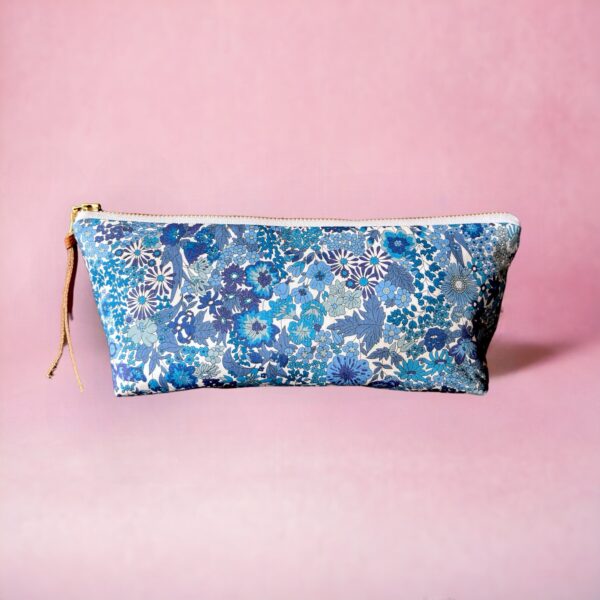 pencil pouch in liberty blue Margaret Annie